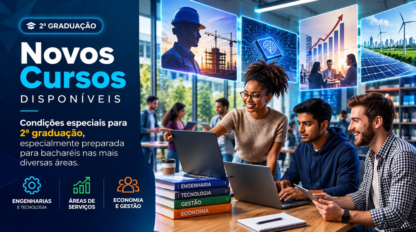Novos Cursos Disponíveis